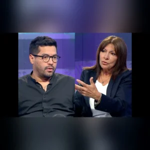 Oscar Martínez y Anne Hidalgo
