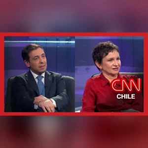 Anuar Quesille y Carolina Tohá